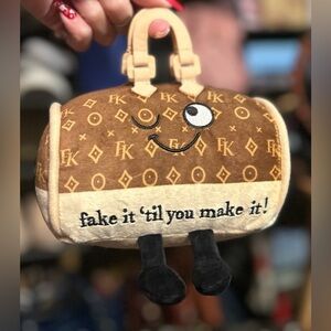 Punchkins “Fake It Til You Make It” Plush Purse Toy NEW!!!​​